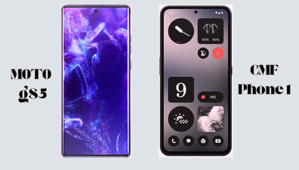 MOTO g85 vs CMF Phone 1 Display